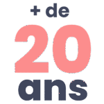 plus de 20 ans d'expérience